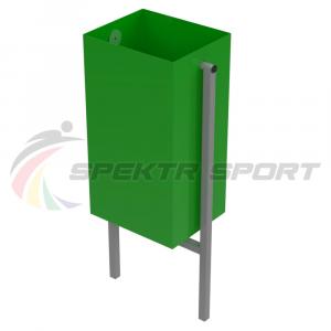 Купить Урна для мусора прямоугольная 370х250х650 мм в Самаре 