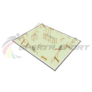 Купить Парковая площадка для Воркаут и WRK 3_76mm в Самаре 