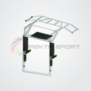 Купить Турник-брусья-пресс на раме Прометей разборный с доп. хватами цв. белый в Самаре 