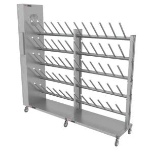 Купить Сушильный стеллаж для обуви SL2 Лидер-премиум мобильный односторонний (45 пар) в Самаре 