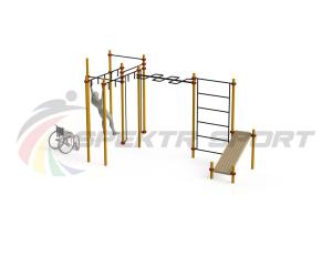 Купить Спортивный комплекс для инвалидов-колясочников WRK-D17_76mm в Самаре 