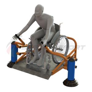 Купить Тренажер уличный для людей с ОВЗ Жим на платформе ТС 1001 в Самаре 