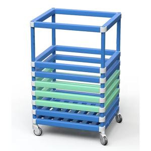 Купить Корзина для хранения инвентаря 570х570х600 мм ПВХ (закругленный профиль) в Самаре 