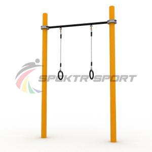 Купить Турник классический для занятий Воркаут с кольцами SP WRK-07 + Rings_76mm в Самаре 