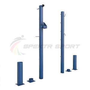 Купить Стойки для большого тенниса с механизмом натяжения (стаканы) диам. 76 мм (закладная 350 мм) в Самаре 