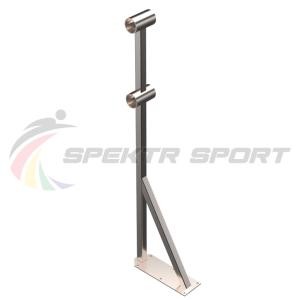 Купить Стойка балетного станка двухрядного напольная Фуэте (нерж. сталь) в Самаре 