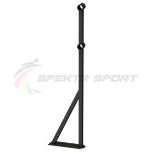 Купить Стойка балетного станка двухрядного напольная Фуэте Блэк в Самаре 