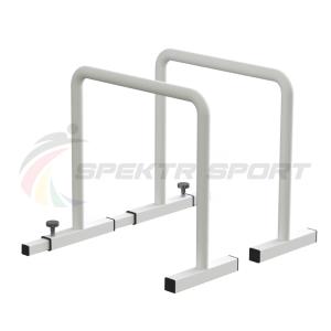 Купить Брусья напольные хайлетсы Spektr Sport цв. белый в Самаре 