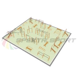 Купить Парковая площадка для Воркаут и WRK 6_76mm в Самаре 
