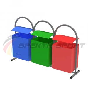 Купить Урна трехсекционная 1200х300х800 в Самаре 