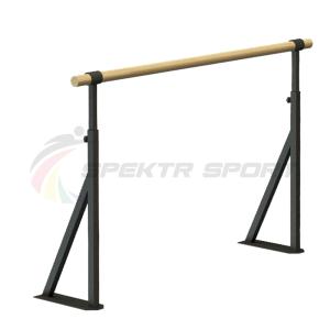 Купить Хореографический станок однорядный напольный Фуэте Блэк, регулируемый в Самаре 