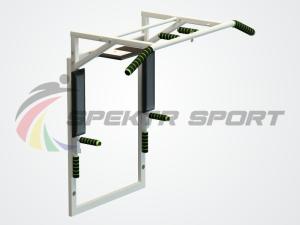 Купить Турник 3 в 1 на раме Оптимус разборный цв. белый в Самаре 