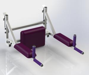 Купить Брусья-пресс и подставка под штангу Джет 4 цв. белый в Самаре 