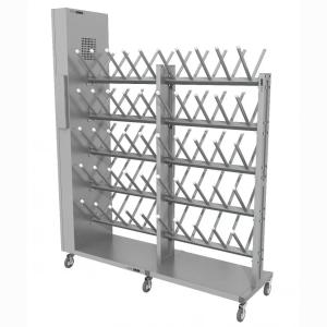 Купить Сушильный стеллаж для обуви SL2 Лидер-премиум мобильный двусторонний (60 пар) в Самаре 