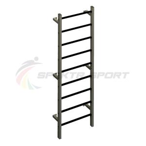 Купить Шведская стенка метал. с прорез. перекладинами Джет 1П цв. серый в Самаре 