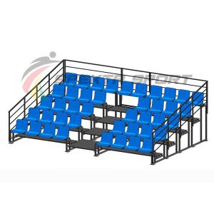 Купить Трибуна для зрителей 5 рядов на 42 места с перилами в Самаре 