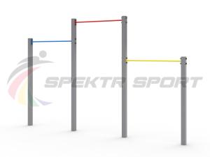 Купить Турник уличный трехуровневый в Самаре 