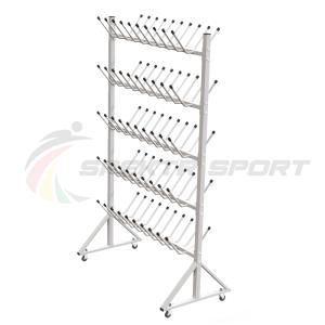 Купить Стеллаж для сушки лыжных ботинок и коньков мобильный (на 50 пар) в Самаре 