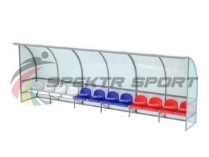 Купить Кабинка для игроков и судей на 12 мест в Самаре 