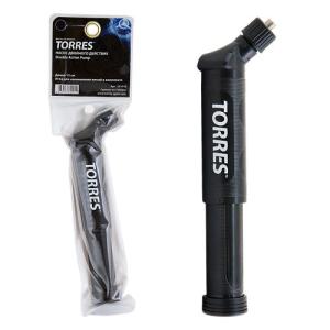 Купить Насос "TORRES" двойного действия, 15 см, пластик, с бок.горлов., игла (7 мм), черный в Самаре 