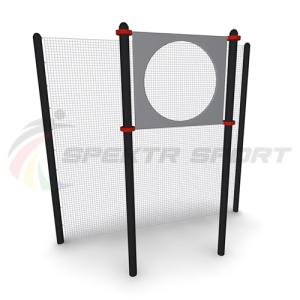 Купить Мишень на стойках круглая для выполнения испытания Метание теннисного мяча в цель (дист 6 м), сталь в Самаре 