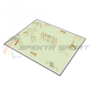 Купить Парковая площадка для Воркаут и WRK 2_76mm в Самаре 