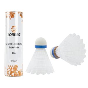 Купить Воланы для бадминтона Torres 150 (нейлон) BD20108 в Самаре 