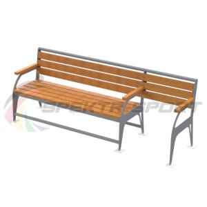 Купить Скамья с местом для коляски в Самаре 