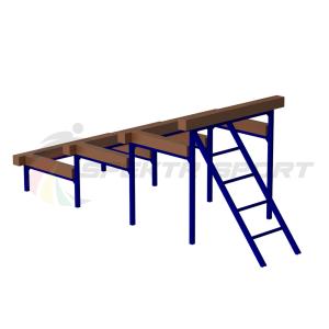 Купить Элемент полосы препятствий Разрушенная лестница в Самаре 