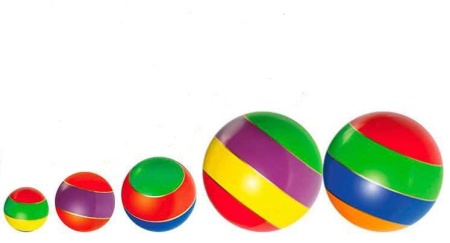 Купить Мячи резиновые (комплект из 5 мячей различного диаметра) в Самаре 