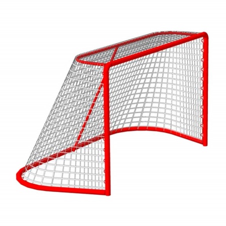 Купить Сетка хоккейная на ворота 1,22мх1,83мх0,5мх1,15м, нить 3,5 мм, узловая в Самаре 