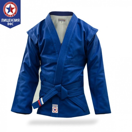 Купить Куртка для самбо "Атака"  ВФС (подкладка, пояс) р 50-60 в Самаре 