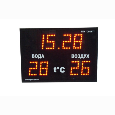 Купить Часы-термометр СТ1.16-2t для бассейна в Самаре 